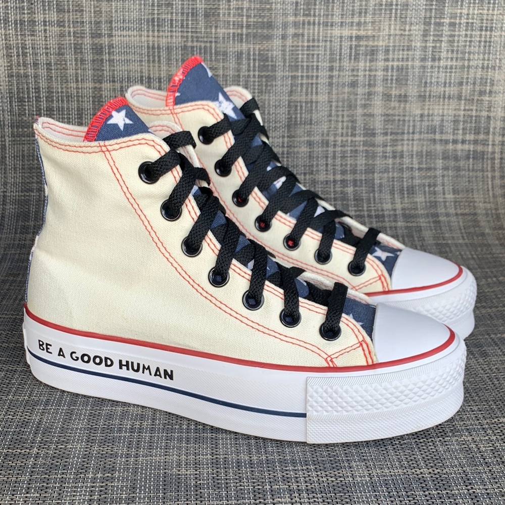 Converse Chuck Taylor All Star Lift Platform High-Top Sneakers Women Size 5